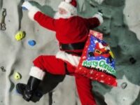FREE PIC- Santa at Edinburgh Climbing Arena 04